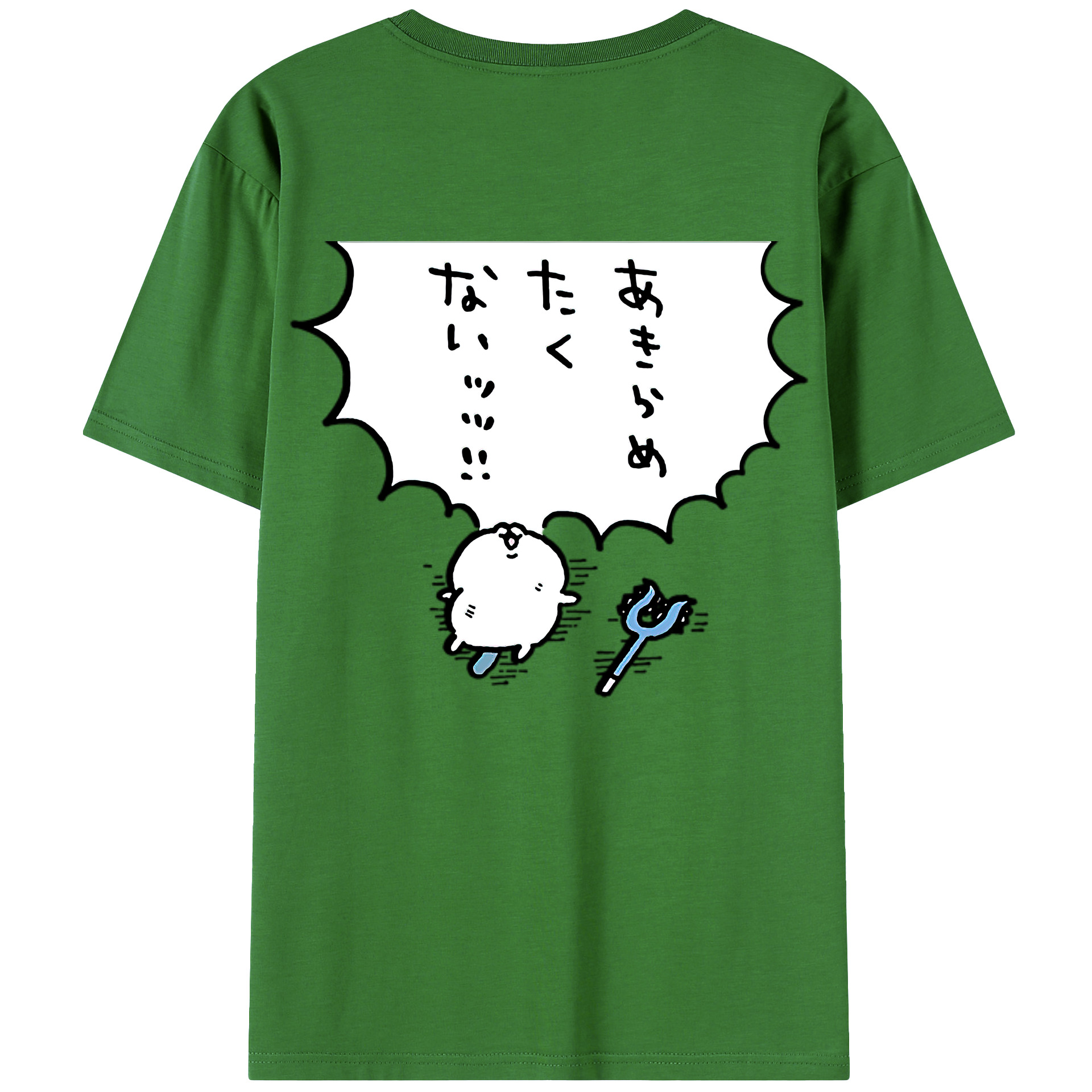 （画像用） ちいかわ ちいかわ Chii-kawa chiikawa レディース半袖Tシャツ(バックプリント)